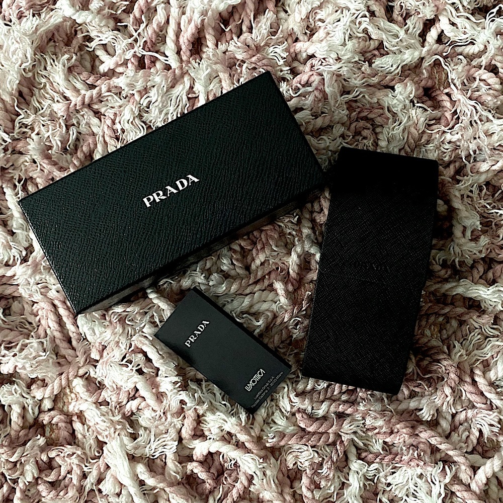 PRADA Sunglass Case and Gift Box